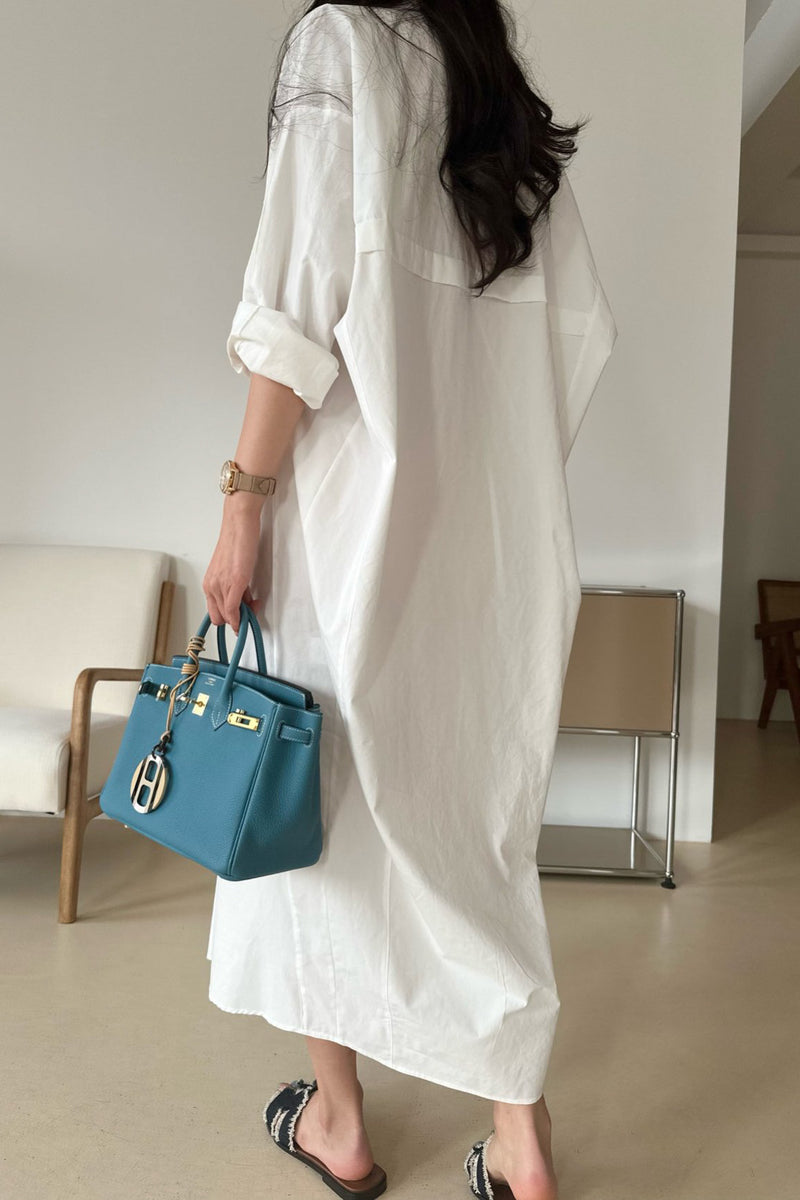 Caff Shirt Dress