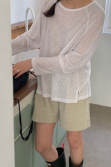 Linen Loose Tee