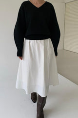 Volume V-neck Knit