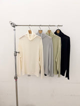 Tencel Turtleneck Tee