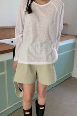 Linen Loose Tee