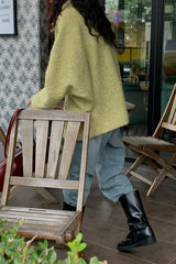 Modern Boucle Coat
