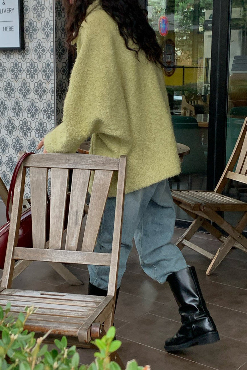 Modern Boucle Coat