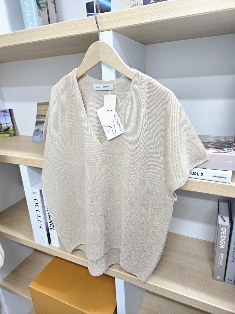 Whole Garment Linen Knit