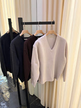 Classy V Neck Knit