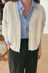 Ella Boucle Cardigan