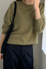 Hairy Wool-Cash Knit