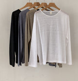 Luxe Linen Sheer Tee