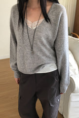 Jenna V Neck Knit
