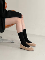 Winter Warm Fur Flats