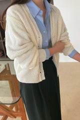 Ella Boucle Cardigan