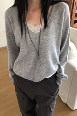 Jenna V Neck Knit