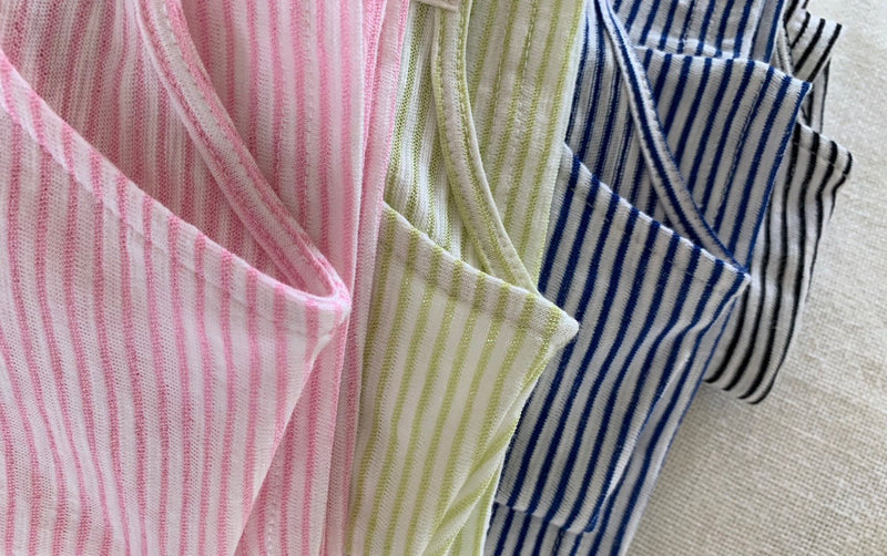 James Stripe Loose Tee