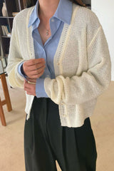 Ella Boucle Cardigan