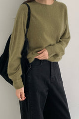 Hairy Wool-Cash Knit