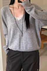 Jenna V Neck Knit