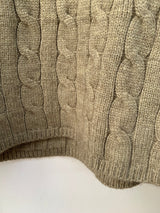 Cable Knit Skirt Set