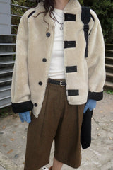 Reversible Shearling Mustang