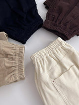 Corduroy Wide Banding Pants