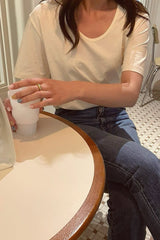 Daily U-neck Tee