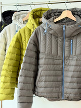Lightweight Down Puffer Jacket, women's lightweight down hooded puffer jacket