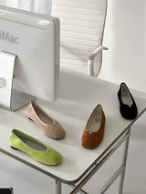 Winter Warm Fur Flats