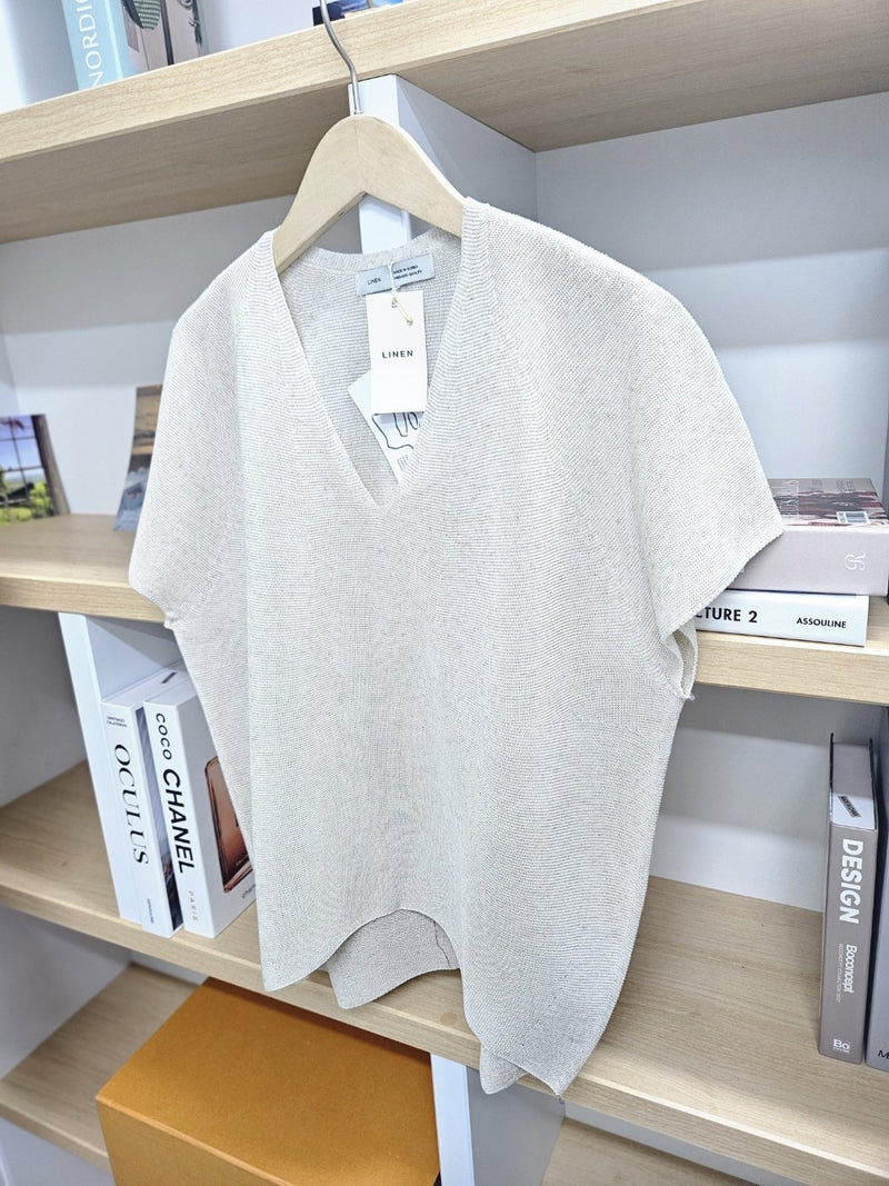 Whole Garment Linen Knit