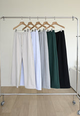 Cozy Waffle Wide Pants