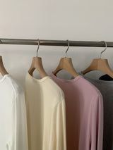 Soft Drape Slit Tee