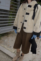 Reversible Shearling Mustang