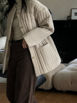 Quilted Sherpa Warmth Jacket