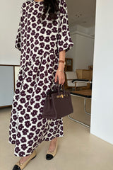 Margaret Flower Dress (belt included)