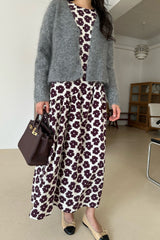 Margaret Flower Dress (belt included)