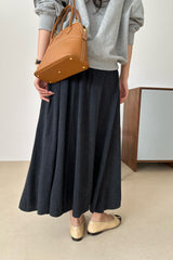 Flowy Knit Maxi Skirt