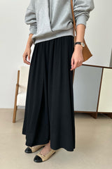 Flowy Knit Maxi Skirt