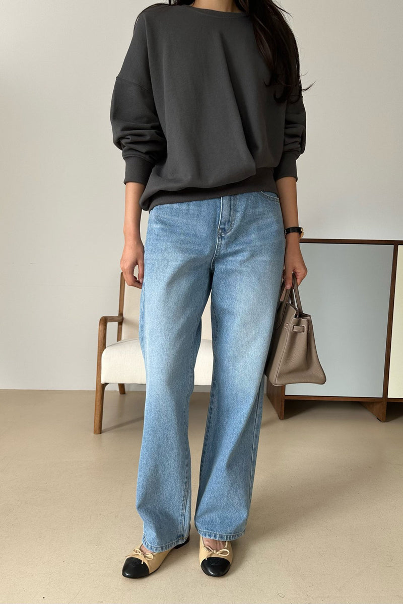 Deep Pleat Sweatshirt