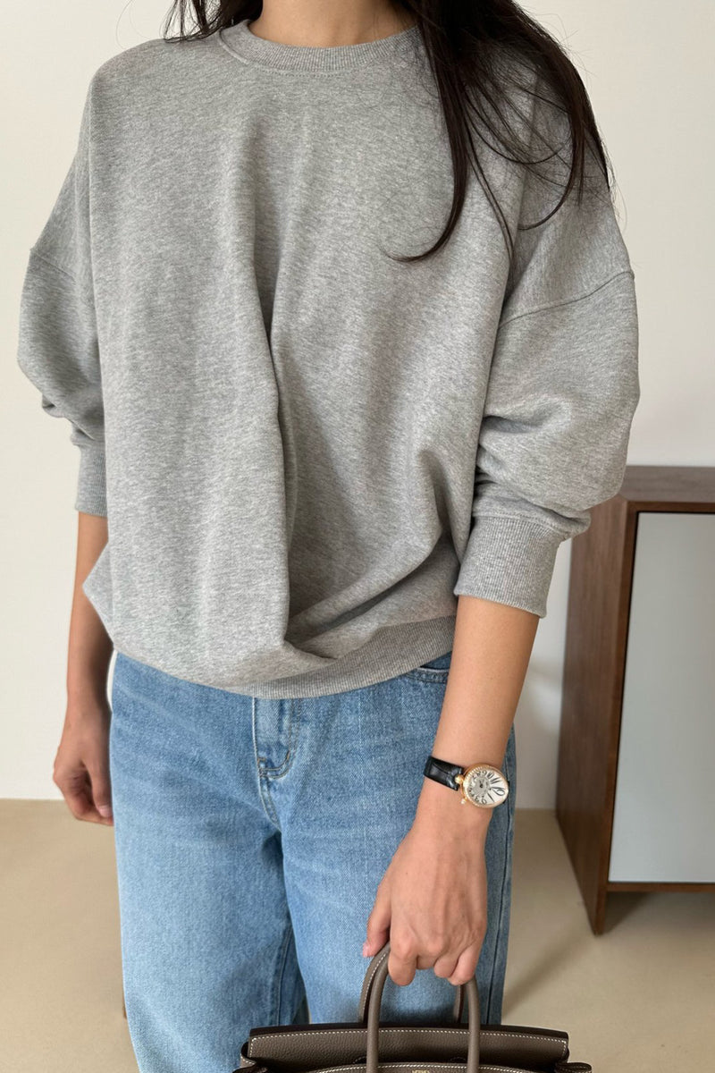 Deep Pleat Sweatshirt