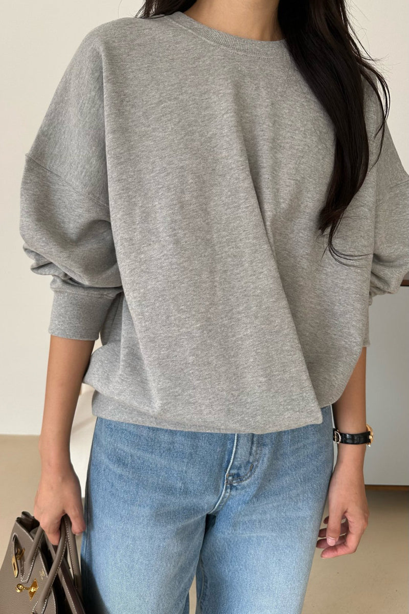 Deep Pleat Sweatshirt