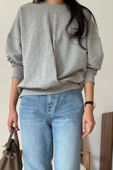 Deep Pleat Sweatshirt