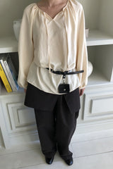 Belted Charm Blouse