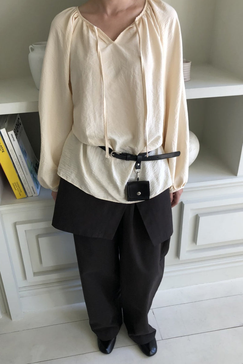 Belted Charm Blouse