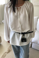 Belted Charm Blouse