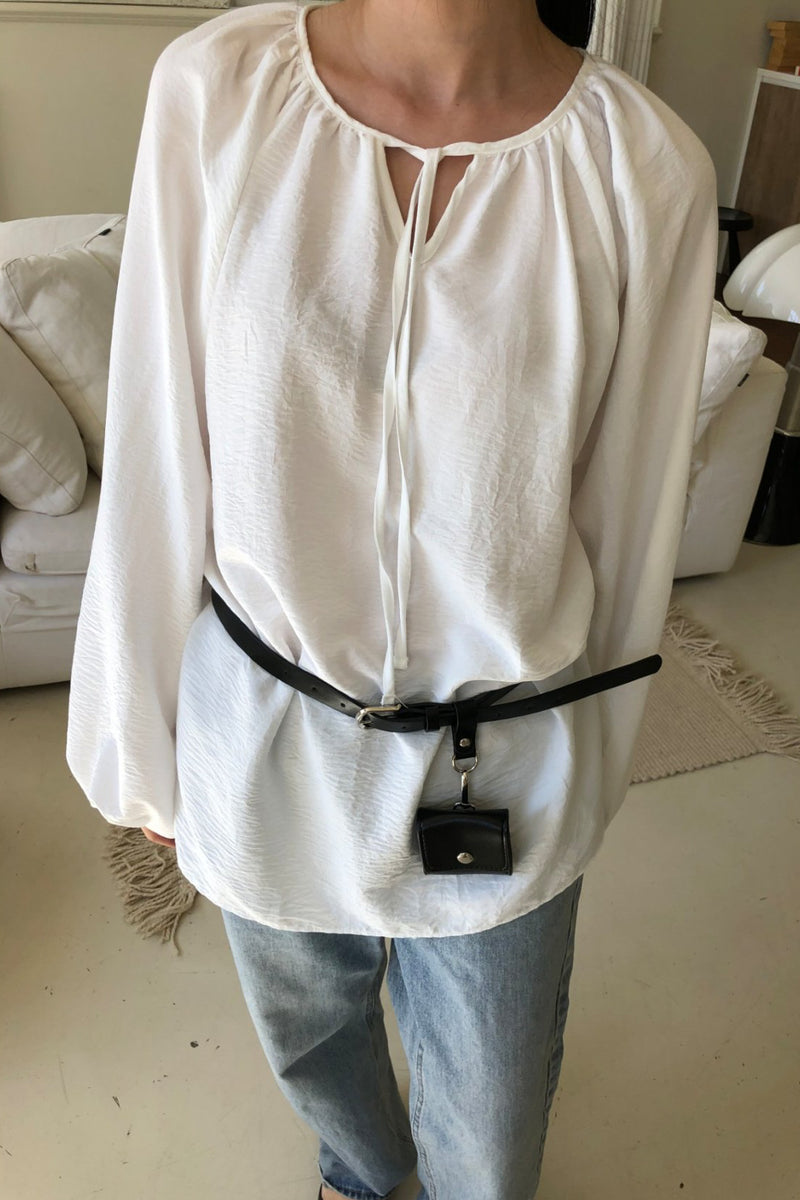 Belted Charm Blouse