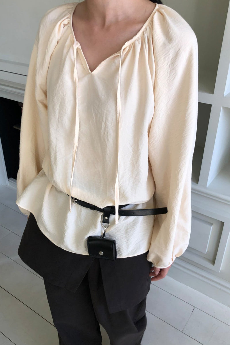 Belted Charm Blouse