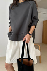 Round Lady Sweatshirt