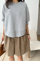 Round Lady Sweatshirt