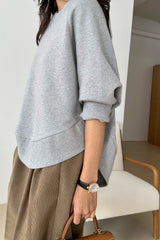 Round Lady Sweatshirt