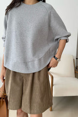 Round Lady Sweatshirt