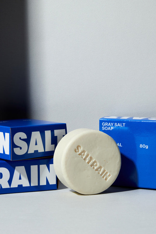 SALTRAIN Gray Salt  Soap