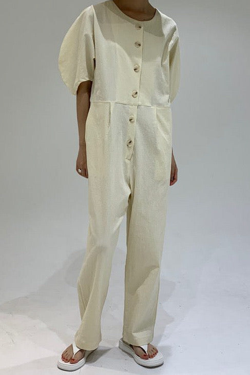 Puff Slv Jumpsuit